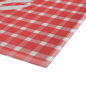 Kariert mag ich meinen Hintern Rubbed Schneidebrett (Ecke)