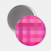 Kariert Magnet (Vorderseite/Rückseite)