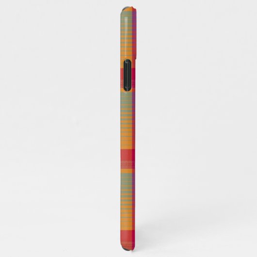 Kariert mit Name Option Handy Fall HAMbWG iPhone Hülle (Rechte Seite)