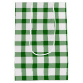 Kariert Mittlere Geschenktüte (Rückseite)