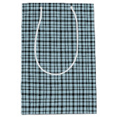 Kariert Mittlere Geschenktüte (Vorderseite)