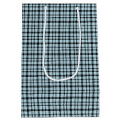 Kariert Mittlere Geschenktüte (Rückseite)