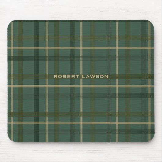 Kariert Mousepad (Vorne)