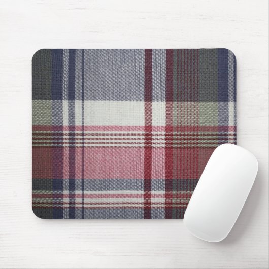 Kariert Mousepad (Mit Mouse)