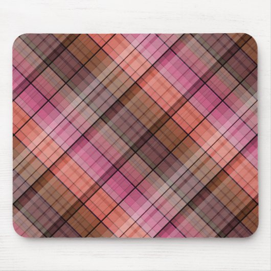 Kariert Mousepad (Vorne)