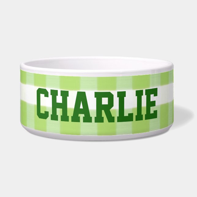 Kariert Napf (Vorderseite)