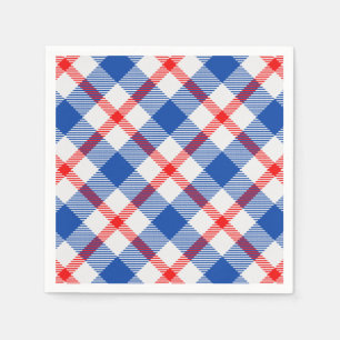 Kariert Napkin Serviette