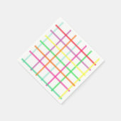 Kariert Napkins Serviette (Ecke)