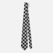 Kariert Neck Tie Krawatte (Vorderseite)