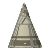 Kariert neutral partyhütchen (Rechts)