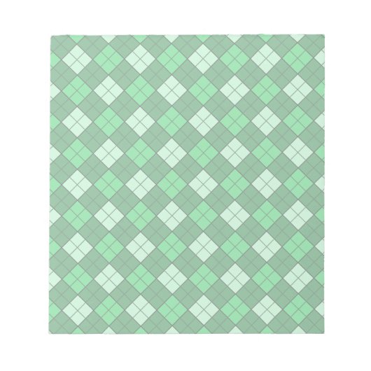 Kariert Notizblock (Vorderseite)
