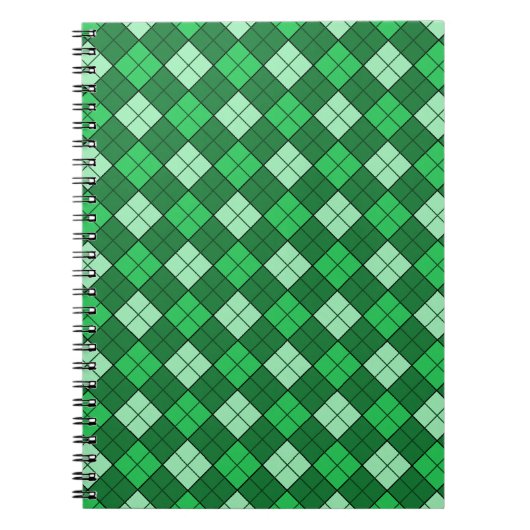 Kariert Notizblock (Vorderseite)