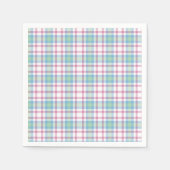 Kariert Paper Napkin Serviette (Vorderseite)