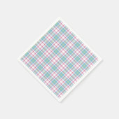 Kariert Paper Napkin Serviette (Ecke)