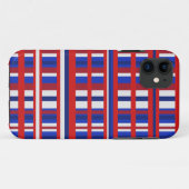 Kariert Patriot Case-Mate iPhone Hülle (Rückseite (Horizontal))