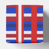 Kariert Patriot Geschenkschachtel (Oben)