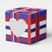 Kariert Patriot Geschenkschachtel (Vorderseite)