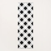 Kariert, personalisiert yogamatte (Rückseite)