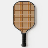 Kariert Pickleball Schläger (Rückseite)