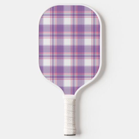 Kariert Pickleball Schläger (Vorderseite)