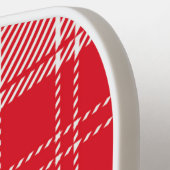 Kariert Pickleball Schläger (Linke Seite)