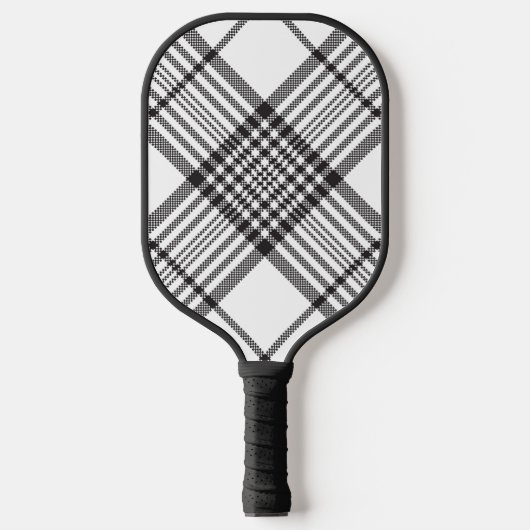 Kariert Pickleball Schläger (Vorderseite)