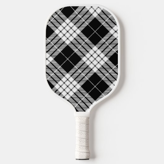 Kariert Pickleball Schläger (Vorderseite)