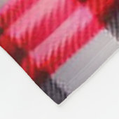 Kariert Populäre Abstrakte Schwarze Karierte Samml Fleecedecke (Ecke)