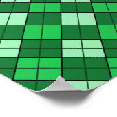 Kariert Poster (Ecke)