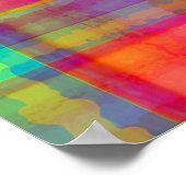 Kariert Poster (Ecke)