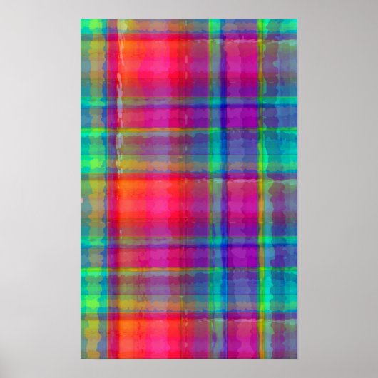 Kariert Poster (Vorne)