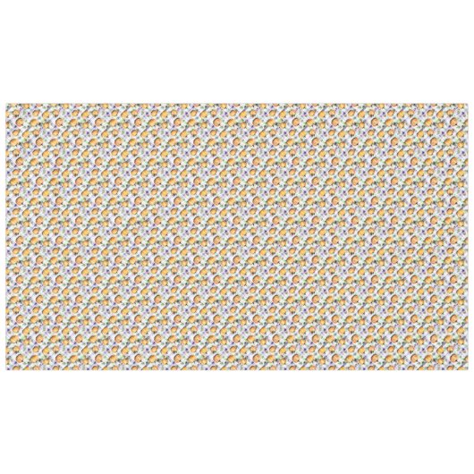 Kariert & Pumpkins Tischdecke (Vorderseite (Horizontal))