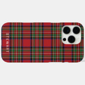 Kariert Red Checkered Country Stewart Tartan Case-Mate iPhone Hülle (Rückseite (Horizontal))