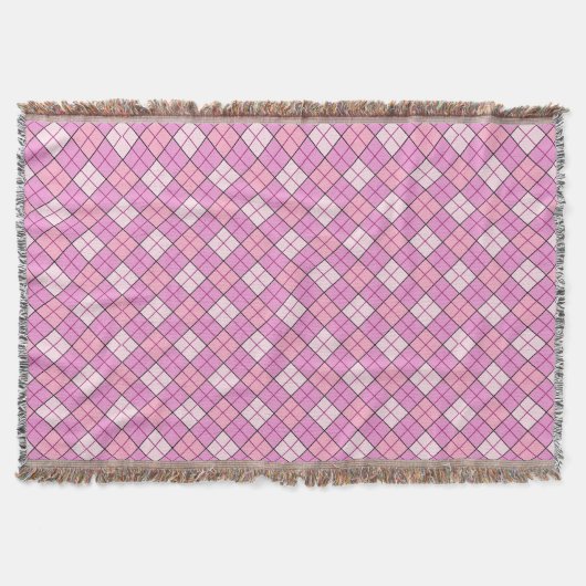 Kariert rosa decke (Vorderseite)