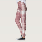 Kariert rosa leggings (Links)