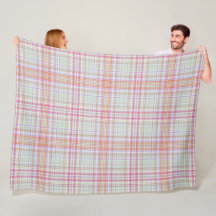 Kariert rosa und grün geometrisch