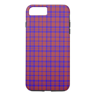 Kariert rot und blau geometrisch Case-Mate iPhone hülle