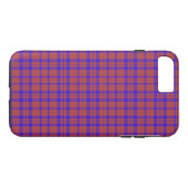 Kariert rot und blau geometrisch Case-Mate iPhone hülle (Rückseite (Horizontal))