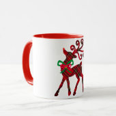 Kariert Rudolph Tasse (Vorderseite Links)