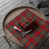 Kariert Rustic Stewart Tartan Geschenkpapier