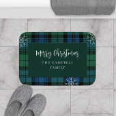 Kariert Rustikale Elegante Script Campbell Tartan Badematte