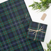 Kariert Rustikaler Clan Robertson Karo Tartan Geschenkpapier