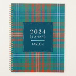 Kariert Rustikaler Clan Wilson 2024 Tartan Planer