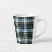Kariert Rustikales Tartan Clan Gordon Elegant Milchtasse (Rechts)