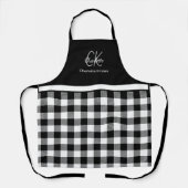 Kariert Schürze (Vorderseite)