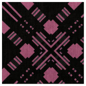 Kariert, schwarz und rosa stoff (Nahaufnahme)