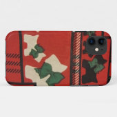 Kariert Scotties & Westies Case-Mate iPhone Hülle (Rückseite (Horizontal))