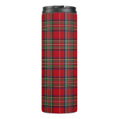 Kariert Scottish Clan Stewart Red Green Blue Karo Thermosbecher (Rückseite)