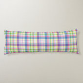 Kariert Seitenschläferkissen (Rückseite)