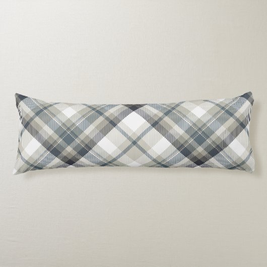 Kariert Seitenschläferkissen (Vorderseite)